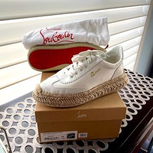 Christian Louboutin e Espasneak Platform Sneaker Size 39